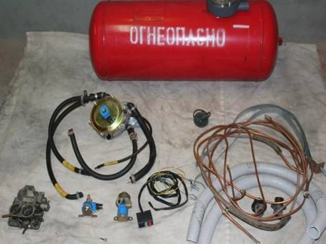 Набор газового оснащения для карбюраторных моторов